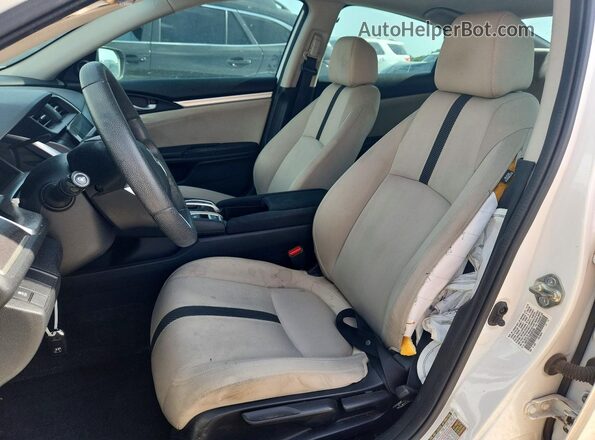 19XFC2F76GE002256 2016 HONDA CIVIC White Вид салону спереду