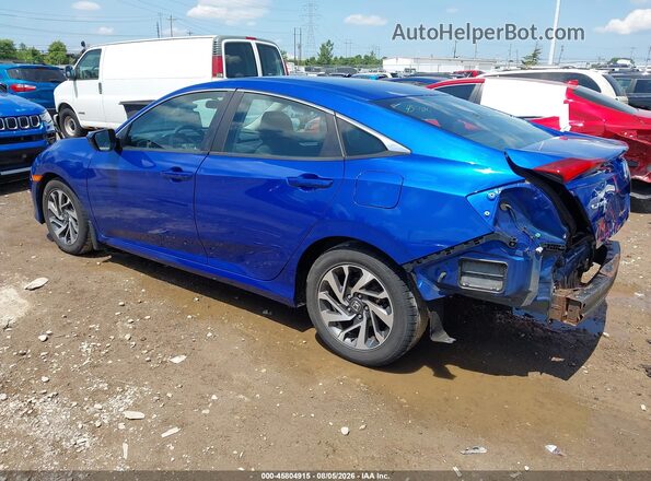 19XFC2F76GE006730 2016 HONDA CIVIC Blue Հետևի ձախ