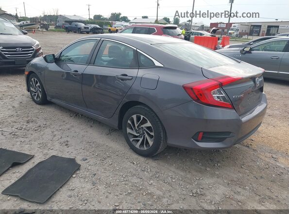19XFC2F76GE025813 2016 HONDA CIVIC Gray Tył lewy