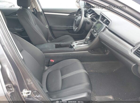 19XFC2F76GE025813 2016 HONDA CIVIC Gray Widok wnętrza z przodu