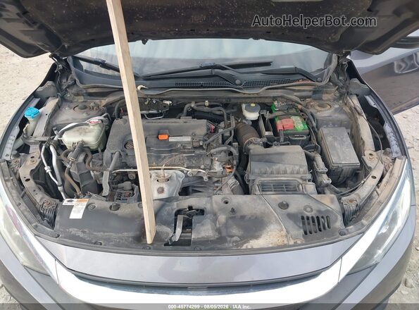 19XFC2F76GE025813 2016 HONDA CIVIC Gray Widok z tyłu