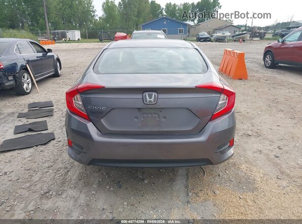 19XFC2F76GE025813 2016 HONDA CIVIC Gray 
