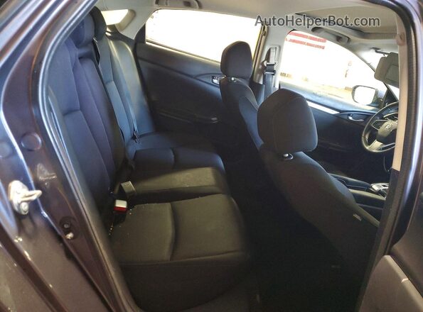 19XFC2F76GE030400 2016 HONDA CIVIC Gray Հետևի նստատեղերի տեսք