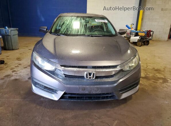 19XFC2F76GE030400 2016 HONDA CIVIC Gray Դիմացի տեսք