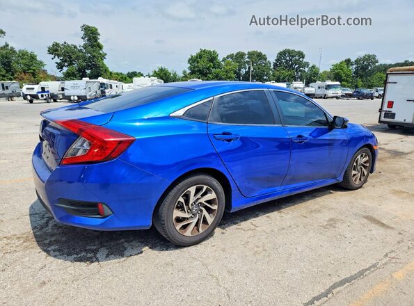19XFC2F76GE045303 2016 HONDA CIVIC Синий Задняя правая четверть