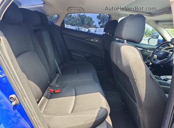 19XFC2F76GE045303 2016 HONDA CIVIC Синий Вид задних сидений