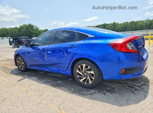 19XFC2F76GE045303 2016 HONDA CIVIC Синий Задняя левая четверть