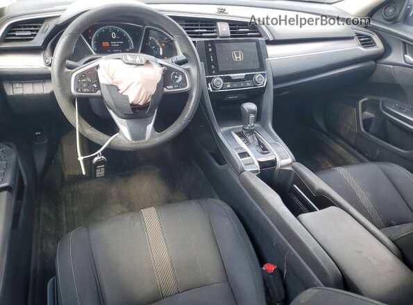 19XFC2F76GE093349 2016 HONDA CIVIC Gray წინა პანელის ხედი