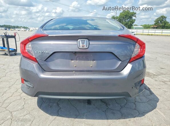 19XFC2F76GE093349 2016 HONDA CIVIC Gray უკანა ხედი