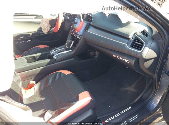 19XFC2F76GE224067 2016 HONDA CIVIC Gray Вид салону спереду