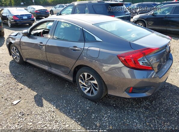 19XFC2F76GE224067 2016 HONDA CIVIC Gray Задня ліва чверть