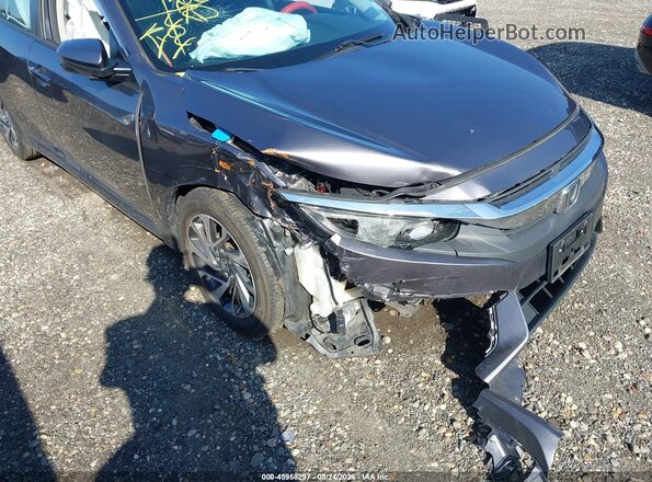 19XFC2F76GE224067 2016 HONDA CIVIC Gray Вид спереду