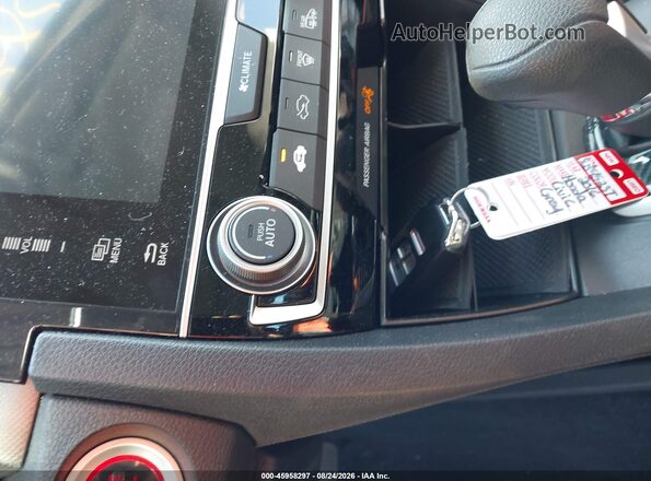 19XFC2F76GE224067 2016 HONDA CIVIC Gray Вид панелі приладів