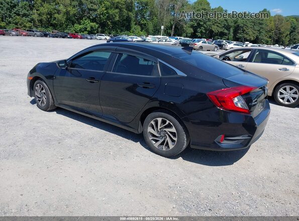 19XFC2F76HE040460 2017 HONDA CIVIC Black Trasero izquierdo