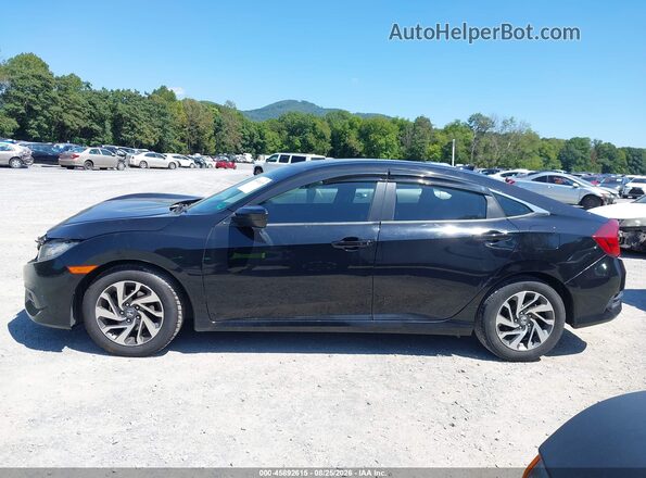 19XFC2F76HE040460 2017 HONDA CIVIC Black Vista interior de 360 grados