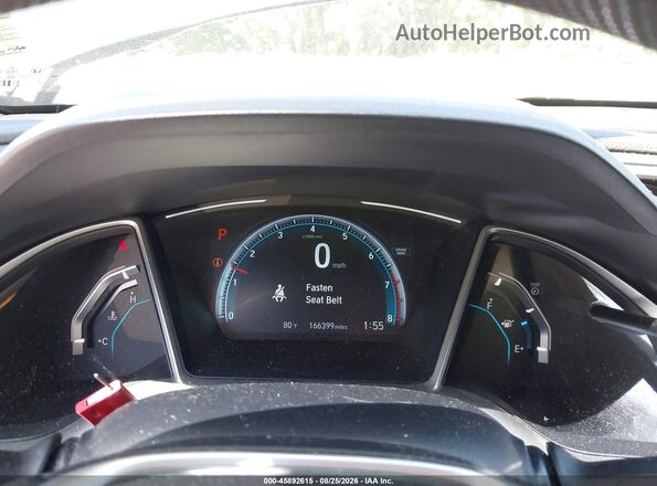 19XFC2F76HE040460 2017 HONDA CIVIC Black Vista de los asientos traseros