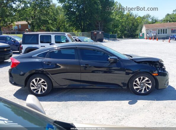 19XFC2F76HE040460 2017 HONDA CIVIC Black Vista interior trasera