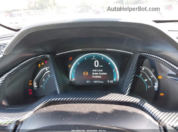 19XFC2F76HE070056 2017 HONDA CIVIC Silver Հետևի նստատեղերի տեսք