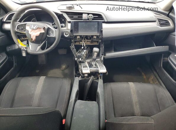 19XFC2F76HE077721 2017 HONDA CIVIC White Widok deski rozdzielczej