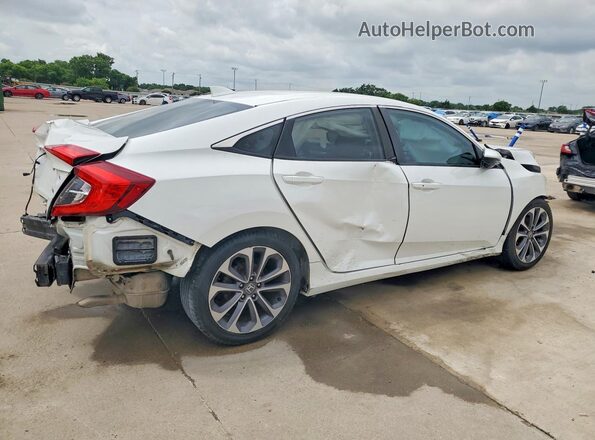 19XFC2F76HE077721 2017 HONDA CIVIC White Tył prawy