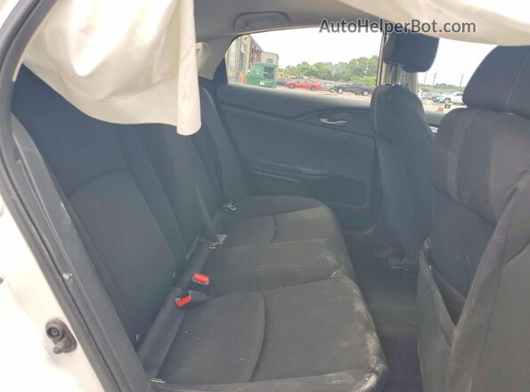 19XFC2F76HE077721 2017 HONDA CIVIC White Widok tylnych siedzeń