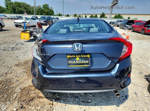 19XFC2F76HE201180 2017 HONDA CIVIC Синий Вид сзади