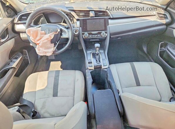 19XFC2F76HE201180 2017 HONDA CIVIC Синий Вид панели приборов