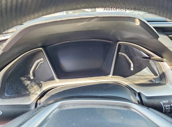 19XFC2F76HE201180 2017 HONDA CIVIC Синий Вид щитка приборов