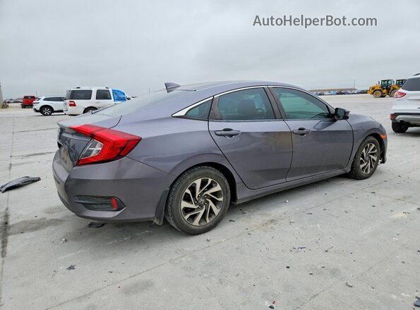 19XFC2F76JE006296 2018 HONDA CIVIC Gray Հետևի աջ