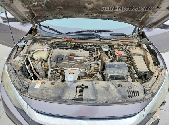 19XFC2F76JE006296 2018 HONDA CIVIC Gray Սալոնի հետևի տեսք