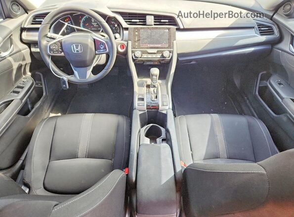 19XFC2F76JE009148 2018 HONDA CIVIC Gray Widok deski rozdzielczej