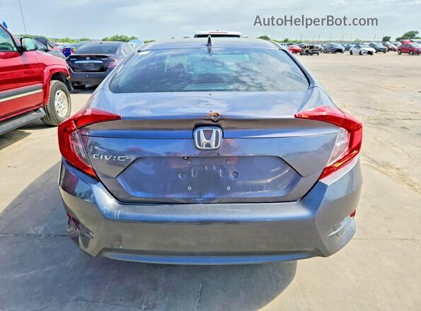 19XFC2F76JE009148 2018 HONDA CIVIC Gray Widok z tyłu