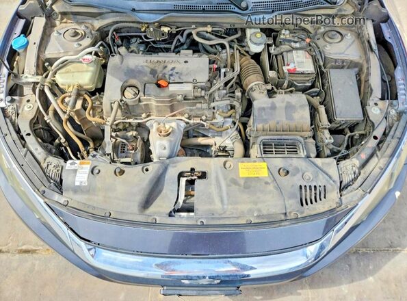 19XFC2F76JE009148 2018 HONDA CIVIC Gray Widok wnętrza z tyłu