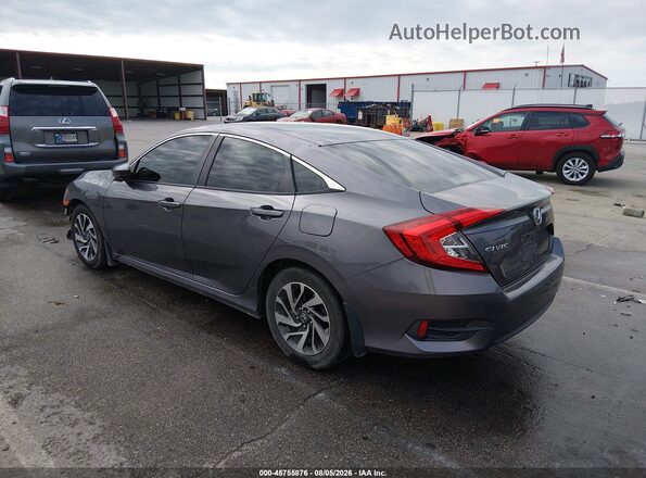 19XFC2F77GE024363 2016 HONDA CIVIC Gray Հետևի ձախ