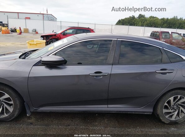 19XFC2F77GE024363 2016 HONDA CIVIC Gray Սալոնի 360 աստիճան տեսք