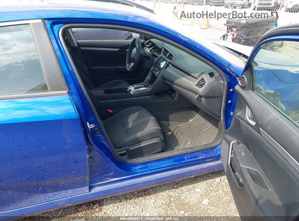19XFC2F77GE068413 2016 HONDA CIVIC Blue Vista interior delantera