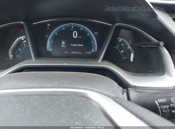 19XFC2F77GE068413 2016 HONDA CIVIC Blue Vista de los asientos traseros