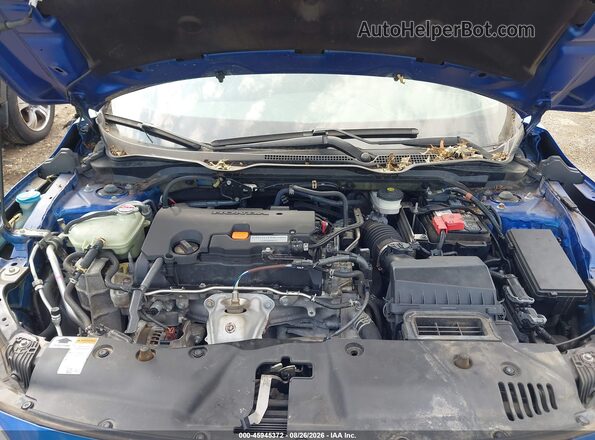 19XFC2F77GE068413 2016 HONDA CIVIC Blue Vista trasera