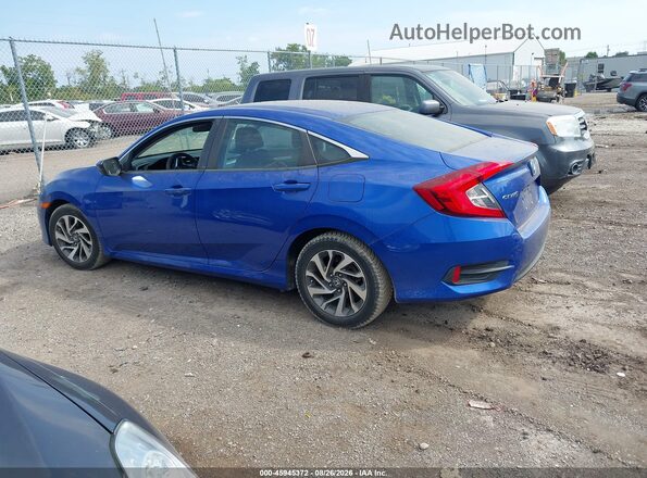 19XFC2F77GE068413 2016 HONDA CIVIC Blue Vista interior de 360 grados