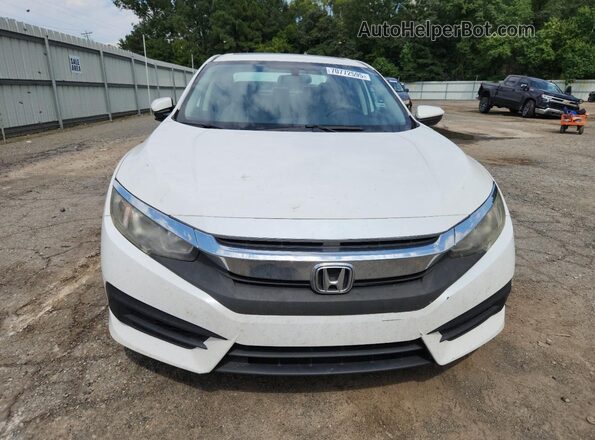 19XFC2F77GE079816 2016 HONDA CIVIC Белый Вид спереди