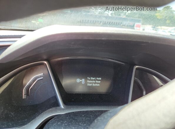 19XFC2F77GE079816 2016 HONDA CIVIC Белый Вид щитка приборов