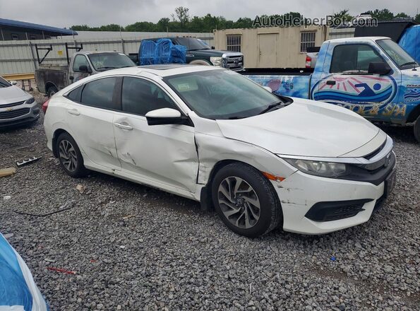 19XFC2F77GE093103 2016 HONDA CIVIC White Front right