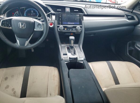 19XFC2F77GE093103 2016 HONDA CIVIC White Dashboard view