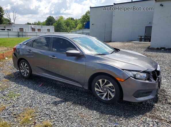 19XFC2F77GE214700 2016 HONDA CIVIC Gray Առջևի աջ