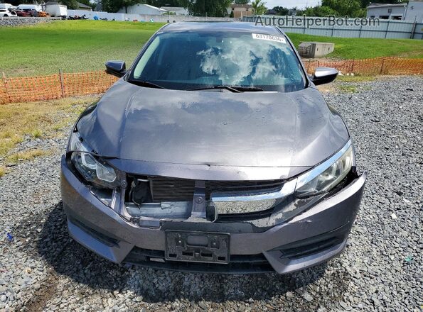 19XFC2F77GE214700 2016 HONDA CIVIC Gray Դիմացի տեսք