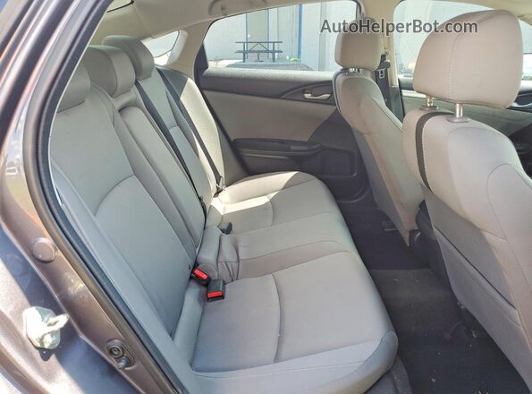 19XFC2F77GE214700 2016 HONDA CIVIC Gray Հետևի նստատեղերի տեսք