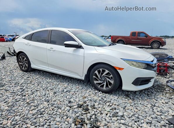 19XFC2F77HE017091 2017 HONDA CIVIC Белый Передняя правая четверть