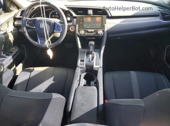 19XFC2F77HE017091 2017 HONDA CIVIC Белый Вид панели приборов