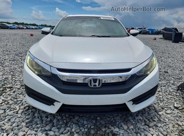 19XFC2F77HE017091 2017 HONDA CIVIC Белый Вид спереди