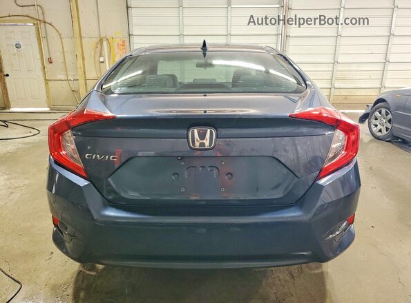 19XFC2F77HE078814 2017 HONDA CIVIC Blue Вид ззаду